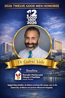 Dr. Gabriel Valle MD of Kidney Group wins 12 Good Men